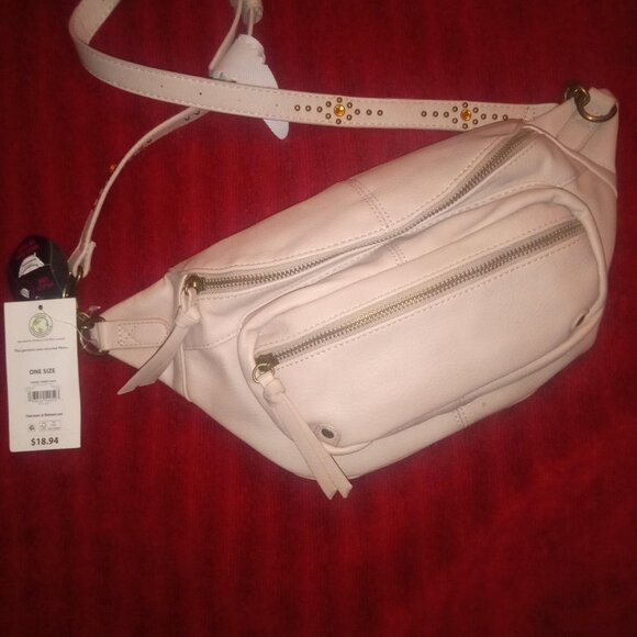 No Boundaries Handbags - No Boundaries Cafe Tan Colored Casual Fanny Pack or Sling NWT
